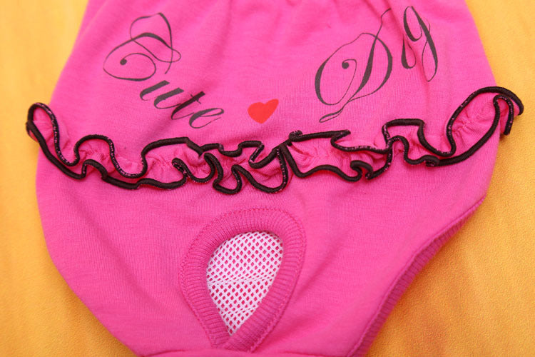 Lace Pet Physical Dog Safety Sanitary Panty Sanitary