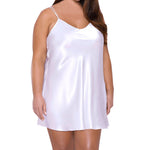 Comfortable Sheer Plus-Size Sexy Suspender NightgownLounge Dress