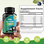 Lutein Eye Supplement - Vitamins, 30-Day Supply For Vision Clarity & Blue Light Protection, Retinal Health For Youngsters & Adults