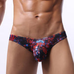 Printed U-shaped Mesh Breathable Moisture-wicking Panty