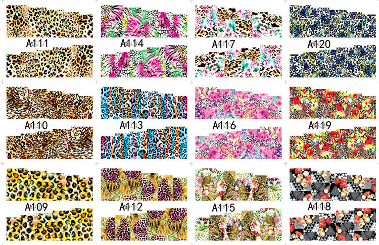 Nail Enhancement Watermark Sticker Set