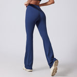 Women's Wide-leg High-waisted Slim-fit Flared Pants