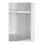 71inch Tall Metal Wardrobe Cabinet With 2 Drawers And Hanging Rod, 2 Doors Wardrobe Closet With Shelf For Bedroom, Office, Laundry Room,Entryway ,Foyer,Guesthouse White
