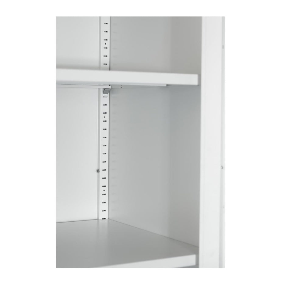 71inch Tall Metal Wardrobe Cabinet With 2 Drawers And Hanging Rod, 2 Doors Wardrobe Closet With Shelf For Bedroom, Office, Laundry Room,Entryway ,Foyer,Guesthouse White