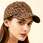 Cross-border European And American Trendy Fashion Full-pattern Leopard-print Baseball Cap, Girlie Style Streetwear, Versatile For All Occasions, Suitable For Outdoor Wear.