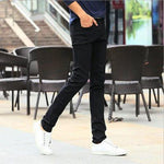 Casual Mature Slim-fit Breathable Skinny Pants