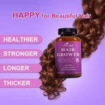 Hair Growth Vitamins Containing 1,000 Mcg Ofbiotin, Collagen, Saw Palmetto, And Other Naturalingredients To Promote Stronger, Healthier Hair,skin, And Nails, Effectively .60-day Supply.