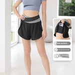 Anti-exposure High-waist Three-quarter Pants Outdoor Yoga Pants