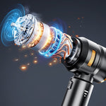 Car-mounted Vacuum Cleaner, Portable Handheld Brushless Powerful Dust Blower, High Suction Power Vacuum Cleaner