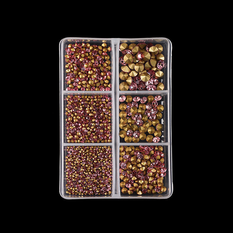 Six Grid Nail Enhancement Crystal