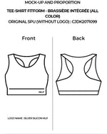 Fitness Double Layer Yoga Clothing Top Women
