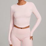 Fitness Wear Pilates Running Sports Long-sleeve Top