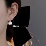 Sterling Silver Pearl Earrings Women's Best-Selling Style