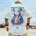 Men's American-style Trendy Loose Plus-size Pure Cotton Short-sleeve Shirt