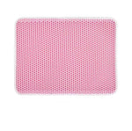 Cat Litter Mat Pet Solid Color Waterproof Cat Litter Mat Easy Clean Scatter Control Pets Supplies