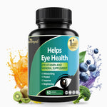 Lutein Eye Supplement - Vitamins, 30-Day Supply For Vision Clarity & Blue Light Protection, Retinal Health For Youngsters & Adults