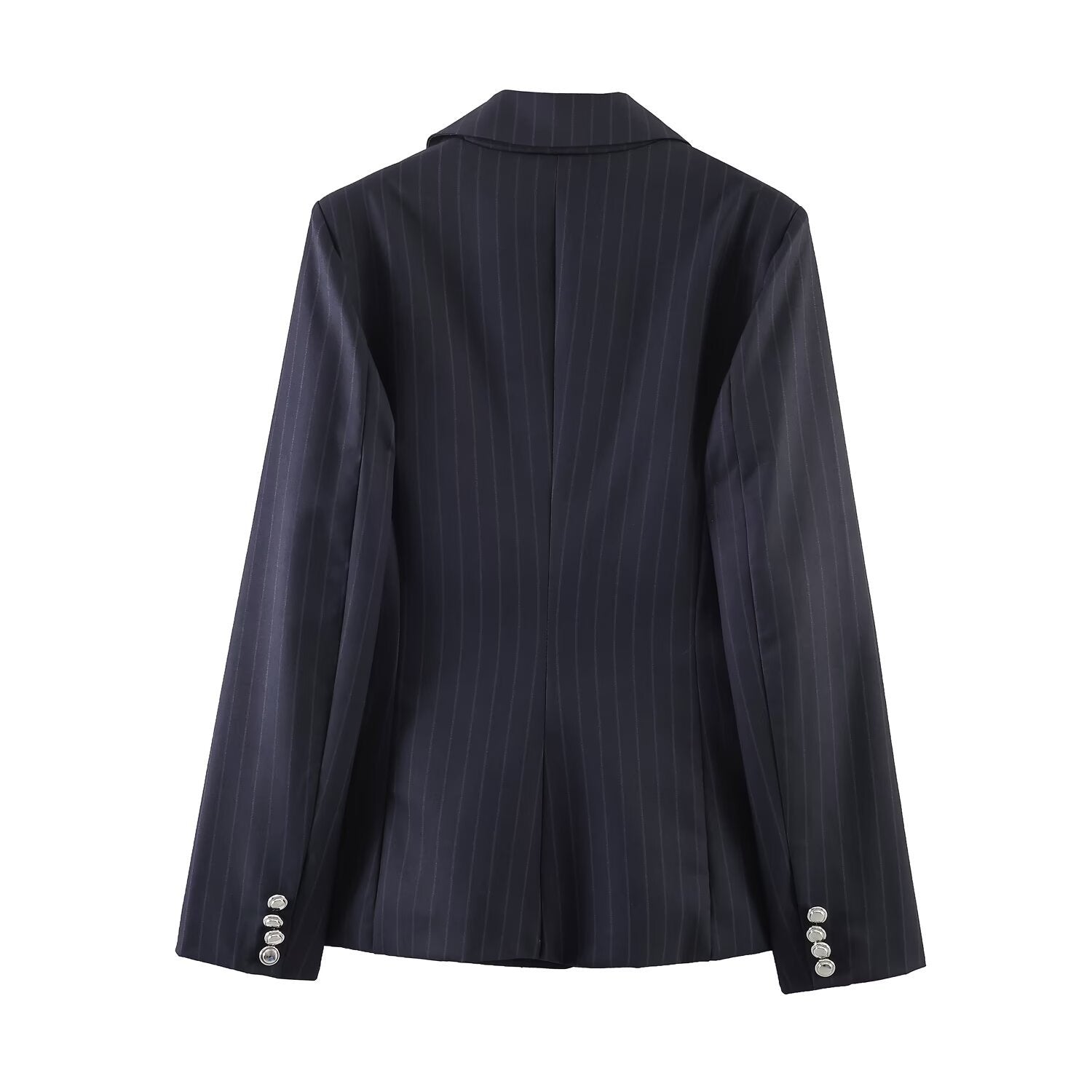 European And American-style Slim-striped Casual Suit