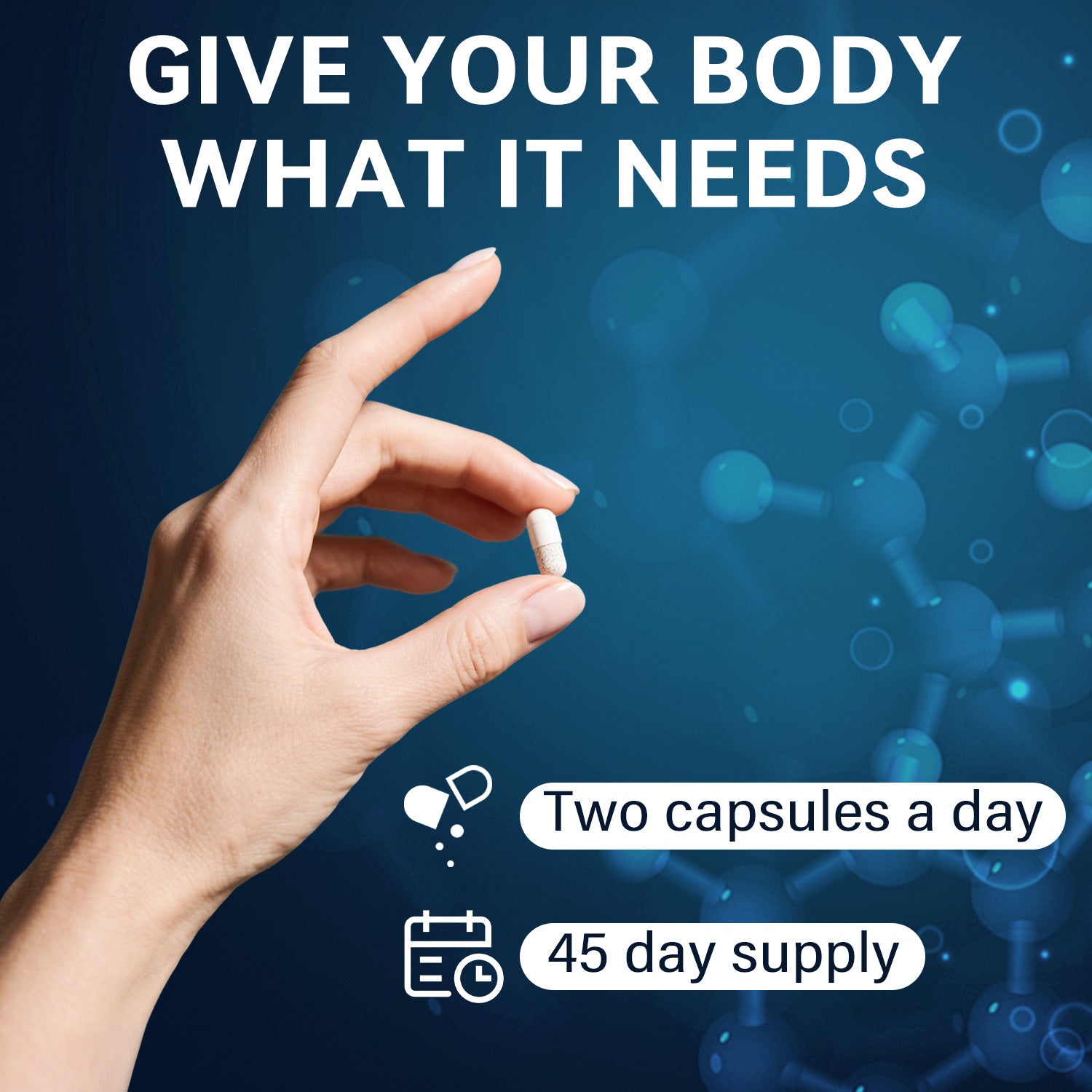 Best-selling Zinc Magnesium Complex Capsules 90 Capsules High Absorption