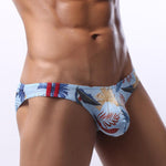 Printed U-shaped Mesh Breathable Moisture-wicking Panty