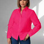 Slim-fit, Breathable, Minimalist Womens Fashion Shirt