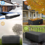 210D Oxford Cloth Outdoor Waterproof Furniture Protective Cover