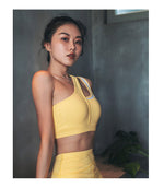 Yoga clothing top new personality sports bra breathable