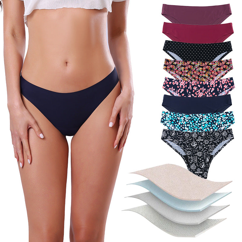 Women's Fashion Seamless Side Leakage Prevention Underwear Sanitary Panty