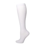 Solid-color Athletic Compression Socks Womens Long Compression Stockings