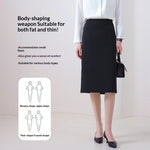 Women's Summer Mid-length Slimming Skirt