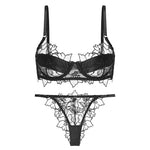 Lace Red Zodiac Year Bra And Panty Set
