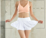 Summer yoga clothing fake two-piece hakama