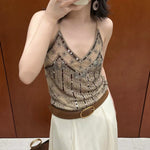 Women's New Embroidered Sexy Underwear Vest