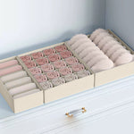 Household Panty Socks Three-in-one Separated Storage Box