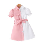 Girls' Lantern Sleeve Best-selling Dress