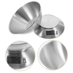 Compact Stainless Steel Electronic Kitchen Scale - Large Capacity Food Scale - Suitable For Both Household And Commercial Use - Multi-functional Electronic Food Scale