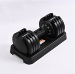 Adjustable Dumbbell Fitness Equipment Set