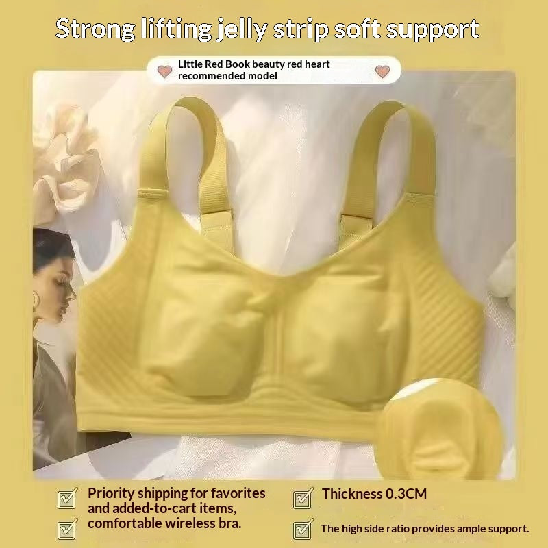 Large-breasted Womens Ultra-thin Summer Underwear That Makes The Bust Look Smaller