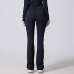 Women's Wide-leg High-waisted Slim-fit Flared Pants