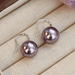 Sterling Silver Pearl Earrings Women's Best-Selling Style