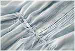 Mid-length Blue Forest-style Base Skirt Elegant Fairy Dress