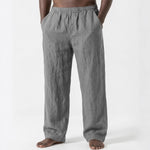 Men's Loose Casual Pants Linen Breathable Sweatpants