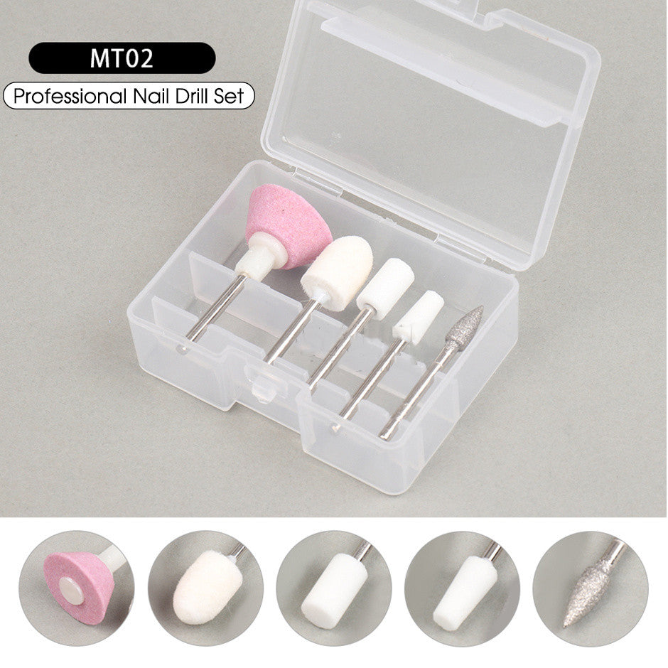 Grinding Head Drill Set Nail Enhancement Tool