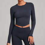 Fitness Wear Pilates Running Sports Long-sleeve Top