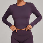Fitness Wear Pilates Running Sports Long-sleeve Top