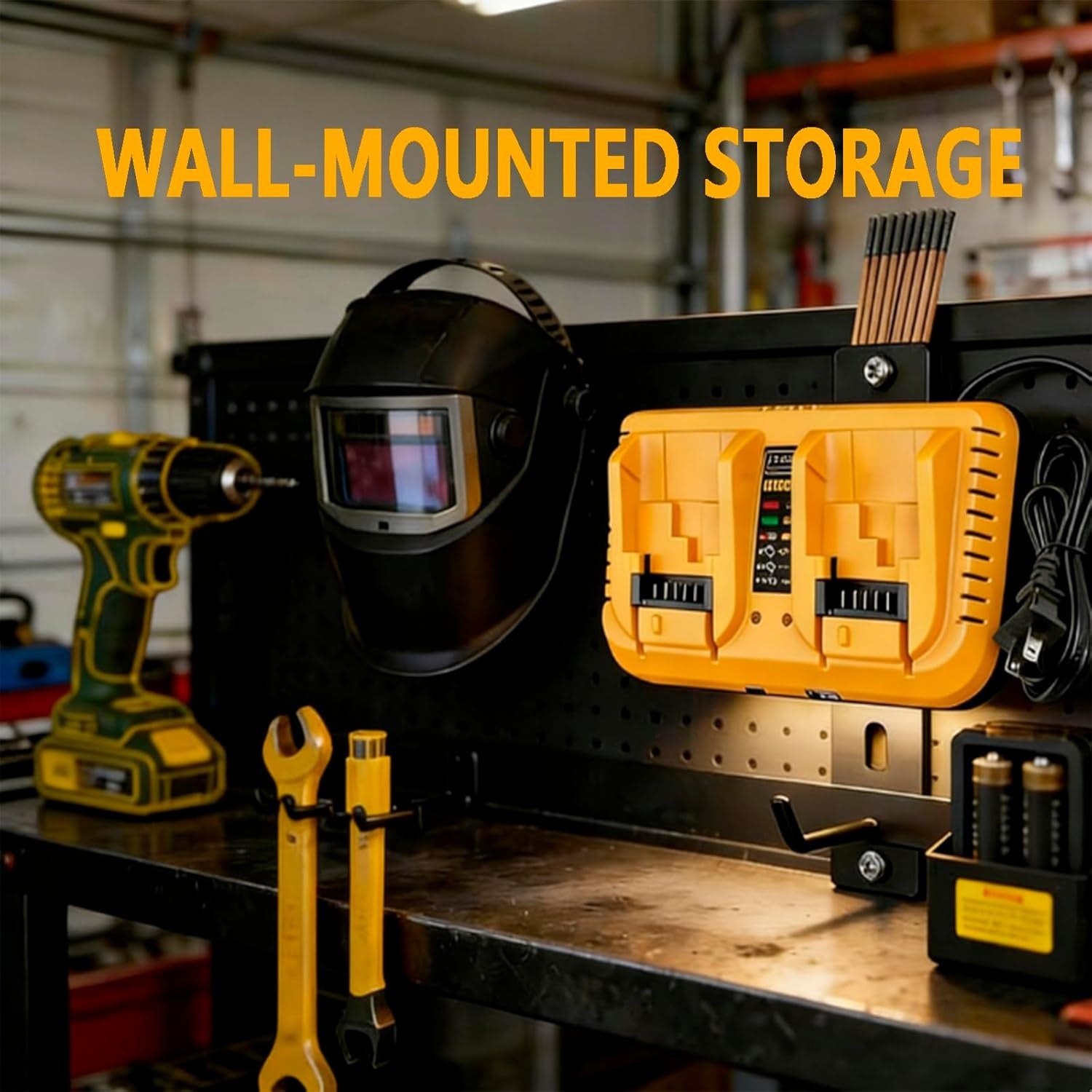 20V Dual-port Fast Charger, Replaceable Charger, Compatible With 12V - 20V Batteries, Equipped With USB And Type-C Charging Interfaces