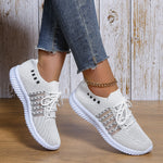 Women's Casual Mesh Running Sneakers – Breathable, Lightweight