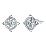Top-selling Product Fashion 925 Silver Pin Celtic Stud Earrings