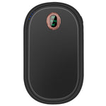 Black-Pink Color Options -- 1Pc Rechargeable Hand Warmer Electric Hand Heater Portable Reusable Pocket Warmer Power Bank With Digital Display 2 Levels Double-sided Heating