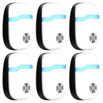 6 Packs Ultrasonic Pest Repellers Electric Plug-In Indoor Pest Control Mouse Repellent Chaser Deterrent Rodent Chaser For Home Kitchen Office Warehouse Hotel 22-65kHz