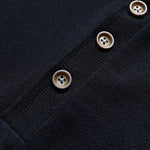 New Fashion Mens Knitted Polo Shirt Short-Sleeve